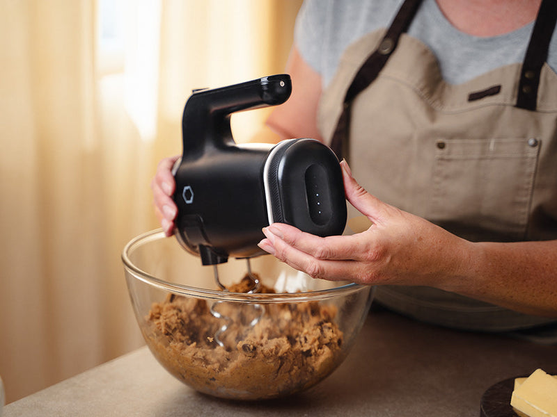 SLADDFRIA HANDMIXER MED BATTERIPAKET