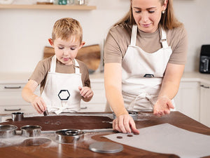 ROSTFRIA STÅL KAKUTSTICKARSET - 5