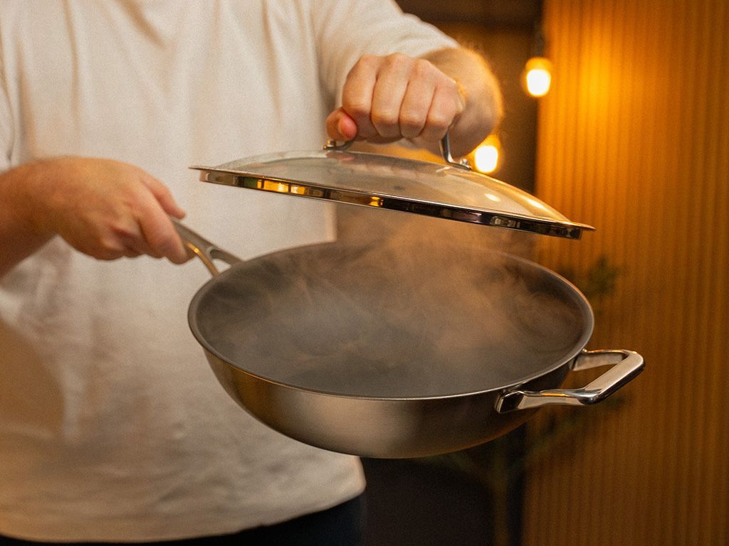 ZERO – NATURLIGT NON-STICK WOKPANNA 30 CM - 8