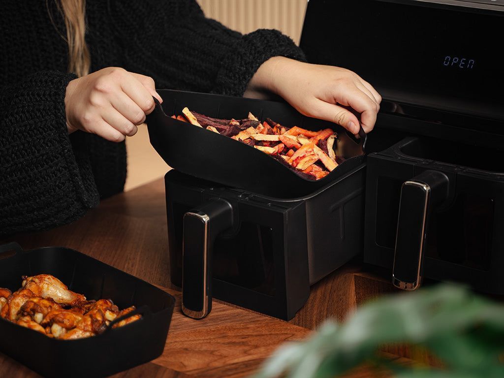 AIR FRYER SKYDD OCH MATTOR 3-PAK – DUAL