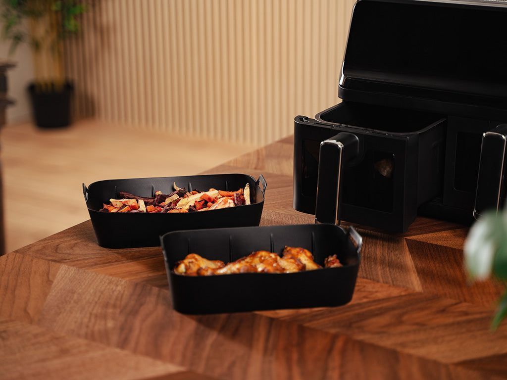 AIR FRYER SKYDD OCH MATTOR 3-PAK – DUAL - 5