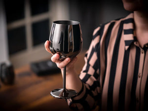 VINGLAS I ROSTFRITT STÅL SET 4-ST - 7