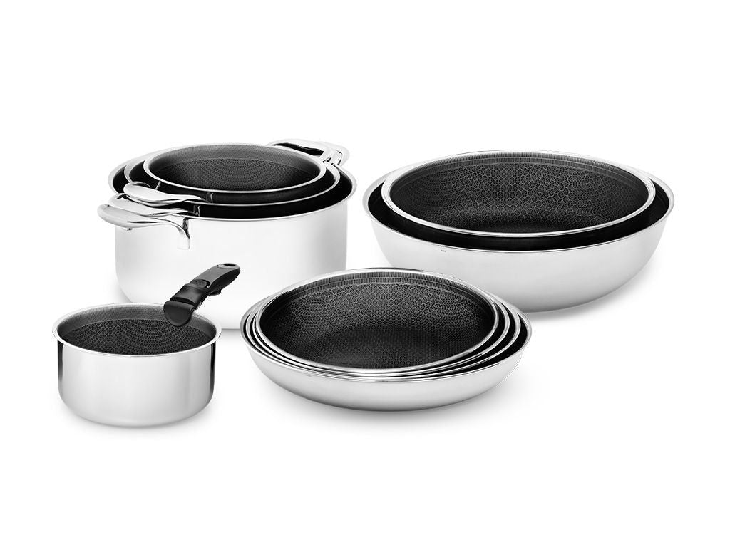 KÖK SET MED AVTAGBART HANDTAG – 10 DELAR - 1