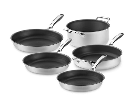 ZERO – NATURLIG NON-STICK KOKKÄRLSET - 5-DELAR - 1