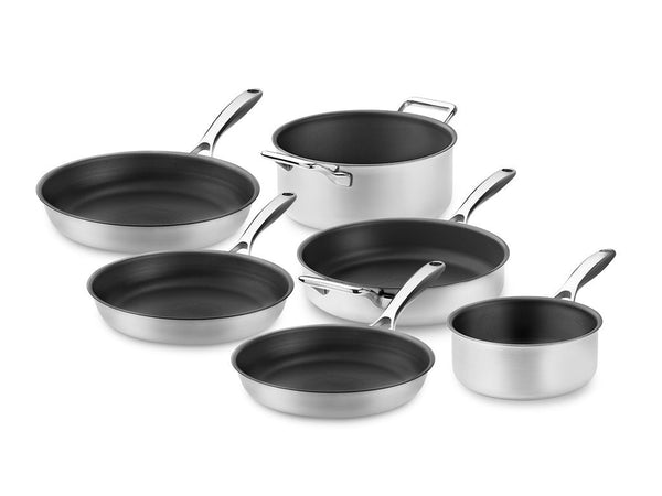 ZERO – NATURLIG NON-STICK KOKKÄRLSET - 6-DELAR