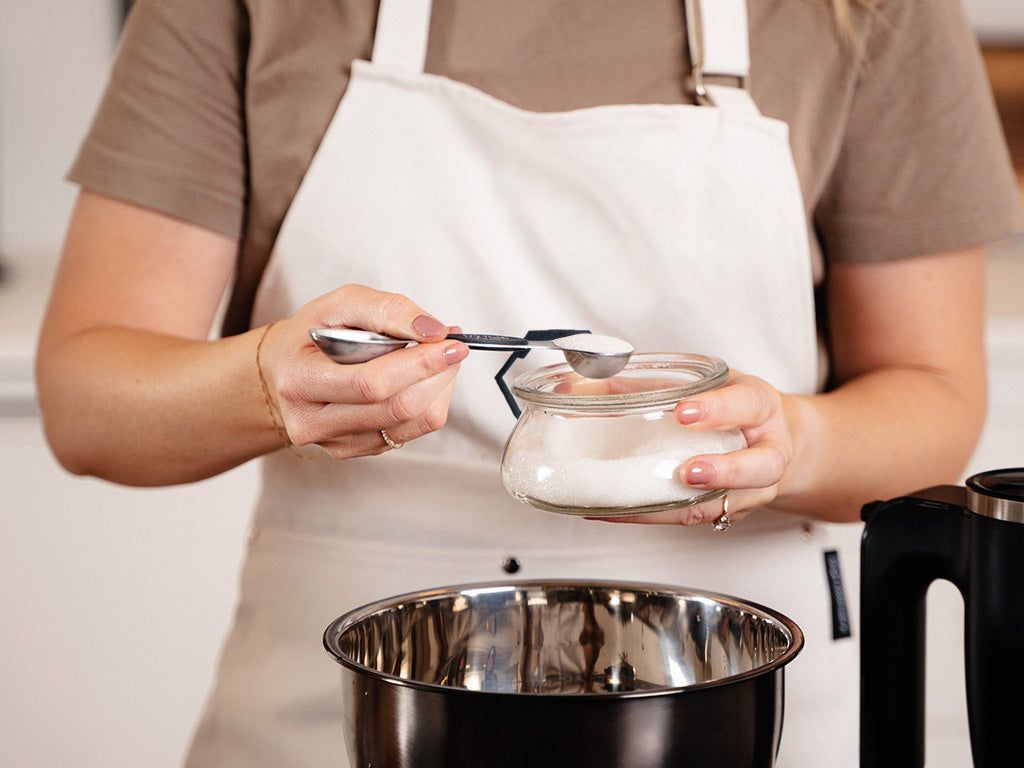 ROSTFRITT STÅL MAGNETISKA MÅTTSKEDAR - 3