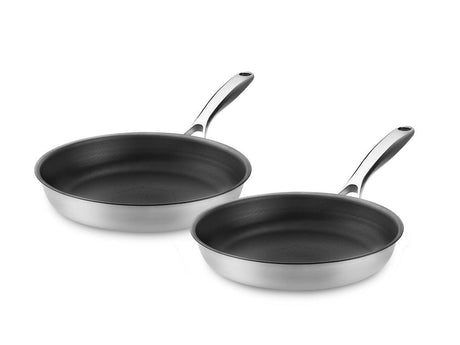 ZERO – NATURLIG NON-STICK STEKPANNESET - 2-DELAR - 1