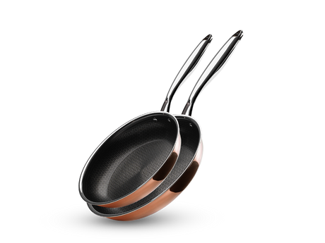 KOPPAR HYBRID NON-STICK STEKPANNA+SAUTÉPANNESET - 2 DELAR - 1