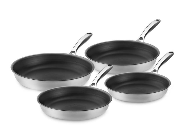 ZERO – NATURLIGT NON-STICK STEKPANNESET – 4 DELAR - 1