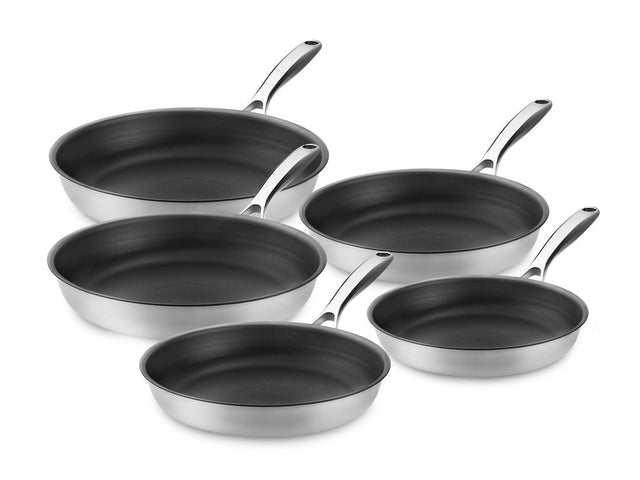ZERO – NATURLIGT NON-STICK STEKPANNESET – 5 DELAR - 1