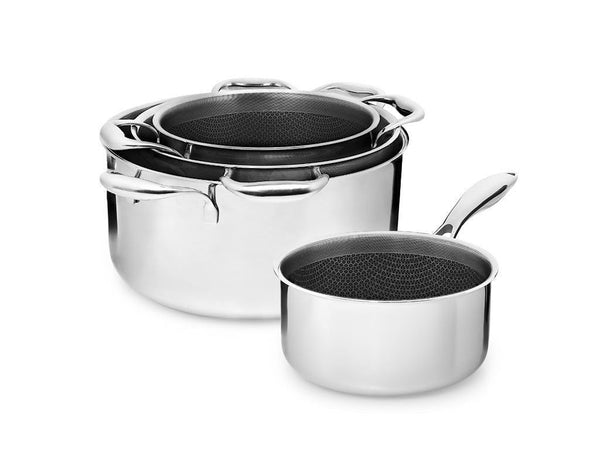 Gryteset - s&aring;sgryta och kastruller  onyx cookware