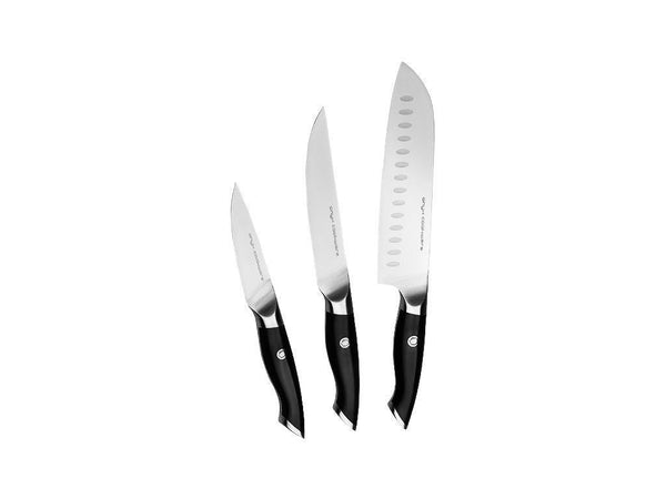 3-pcs santoku-utility-paring knife set for sale | onyx cookware™