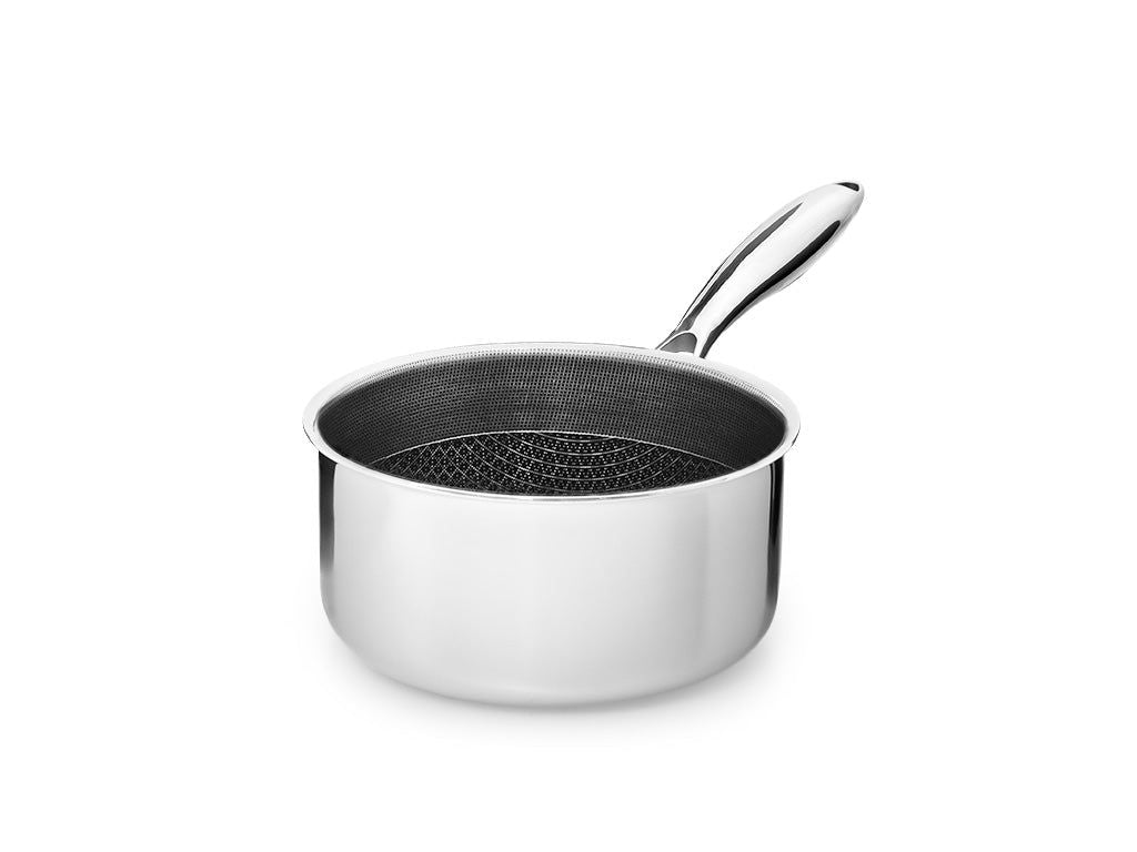 Såsgryta 18 cm (2l) – hybrid non-stick onyx cookware såsgryta