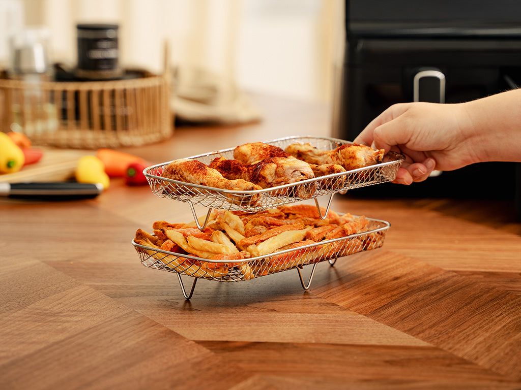 STAPELBARA AIRFRYER-STÄLL DUAL