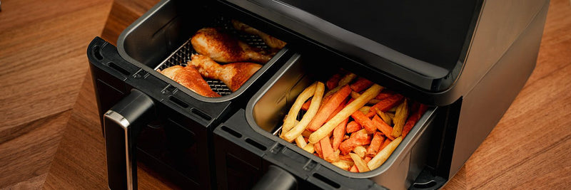 STAPELBARA AIRFRYER-STÄLL DUAL