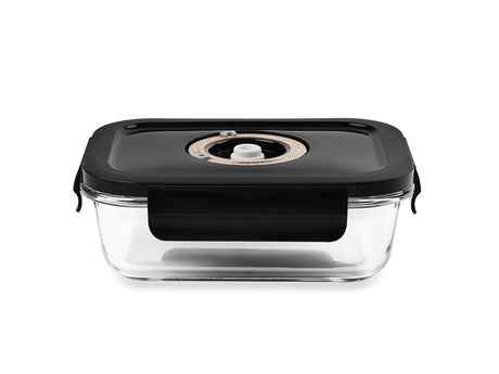 REKTANGULÄR VAKUUM GLASBEHÅLLARE – 630ML - 1