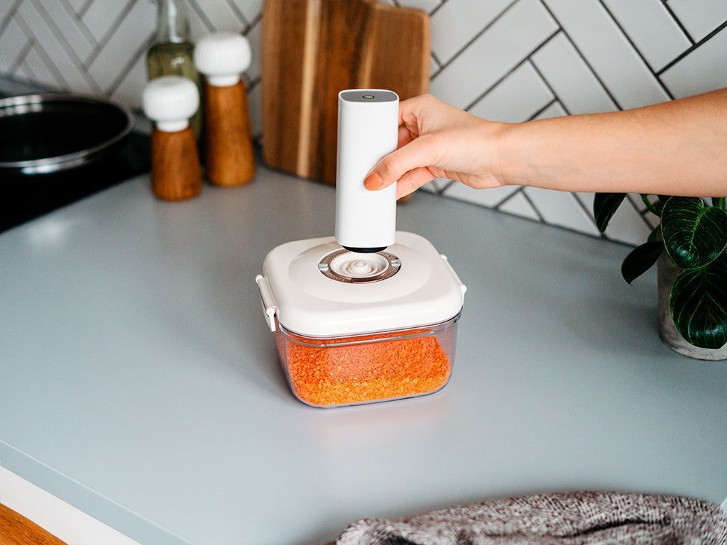 Vakuumförvaringsbehållare 1400ML Set - 4-st - 3