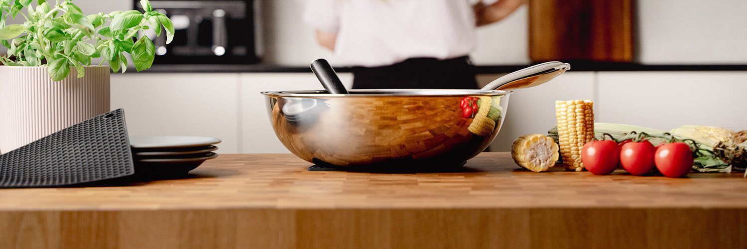 WOK SET - 2-DELAR - 7