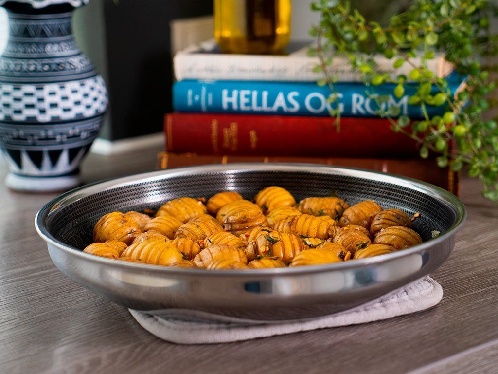 STEKPANNA MED AVTAGBART HANDTAG 3-DELAR SET - 4