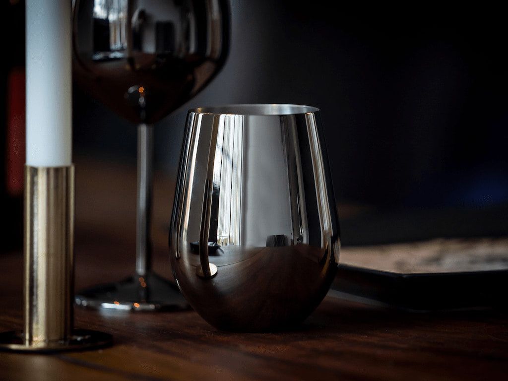 KOPP I ROSTFRITT STÅL SET 4-ST - 7